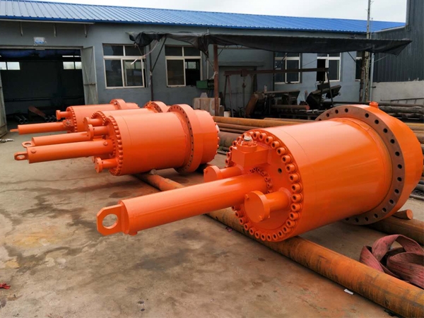 Scrap steel slag hot melt press cylinder