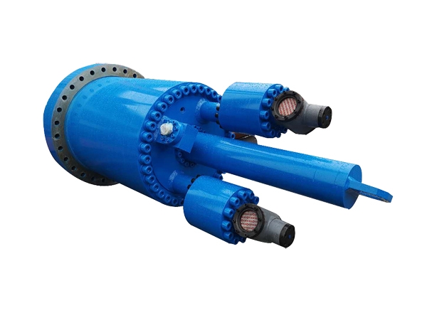 Waste steel slag hot melt press cylinder (including filling valve)